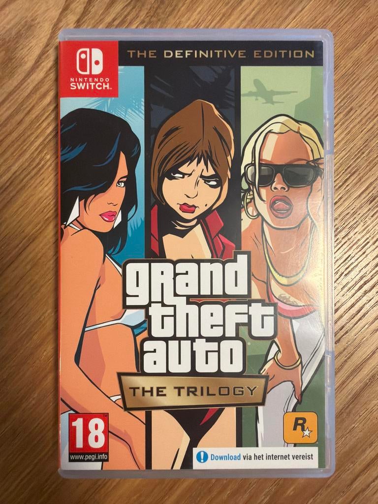 Grand Theft Auto: The Trilogy - Definitive Edition Switch, Spelcomputers en Games, Games | Nintendo Switch, Avontuur en Actie