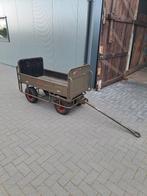 Robuuste militaire aanhanger/kar - Legergroen, Ophalen of Verzenden, Gebruikt