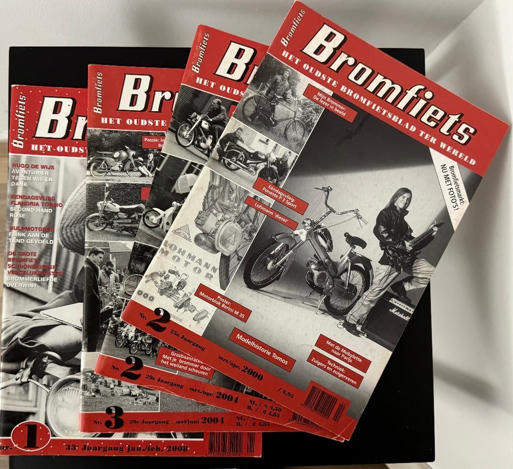 4 Bromfiets Magazines | 2000 | 2004 |2008, Ophalen of Verzenden, Gebruikt
