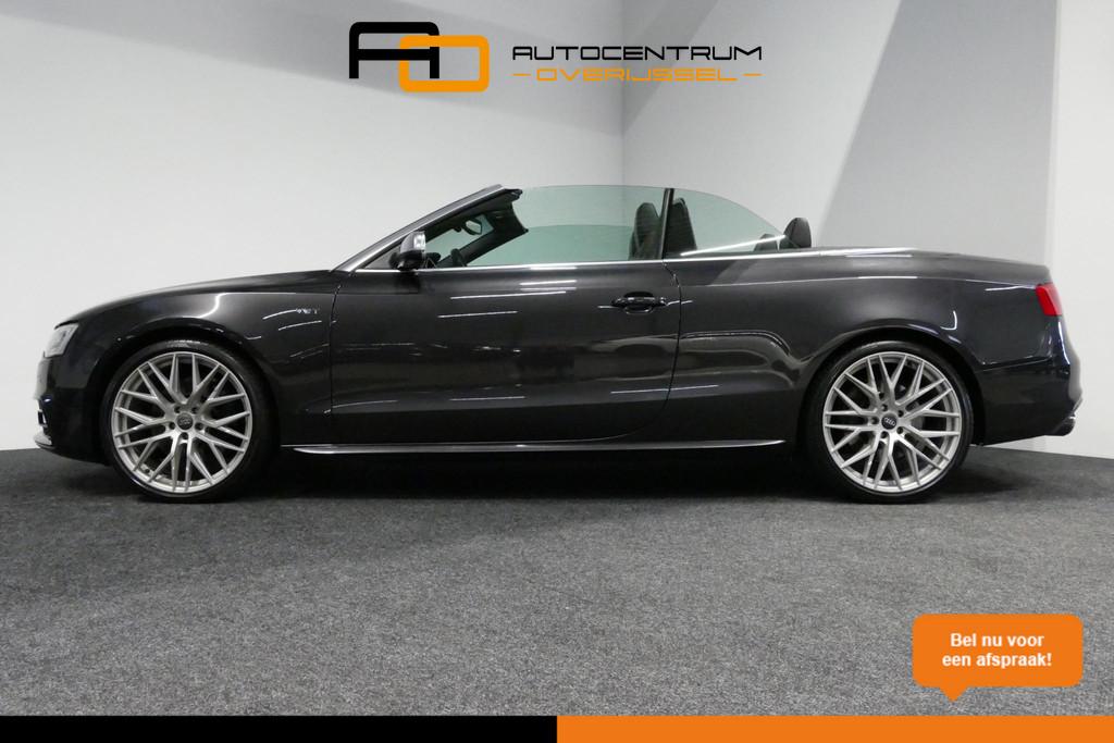 Audi S5 Cabriolet 3.0 TFSI quattro Pro Line / S Sportstoelen, Auto's, Automaat, Euro 5, Gebruikt, Zwart