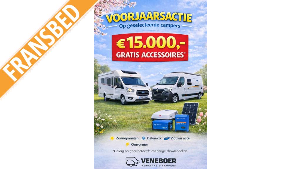 Bürstner Limited IT 660, Bedrijf, Tot en met 6, Cassettetoilet, Airbags