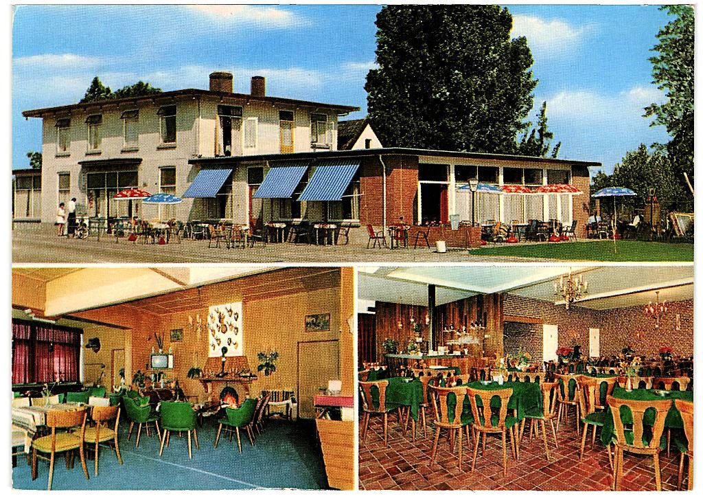 801402 Heerde G Restaurant De Keet Nette kaart Onbeschreven, Ophalen of Verzenden, 1960 tot 1980, Ongelopen, Gelderland