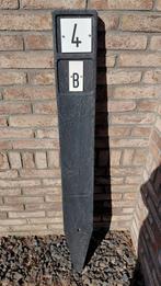 Huisnummerpaal kunstof bermpaal, Tuin en Terras, Ophalen of Verzenden