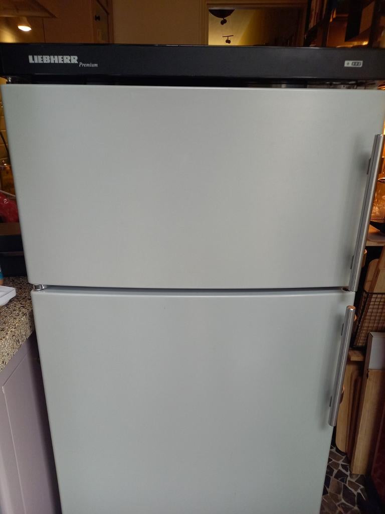 Mooie Liebherr koel-vriescombinatie / koelkast met vriezer, Witgoed en Apparatuur, Ophalen, Gebruikt, 120 tot 140 cm, 200 liter of meer