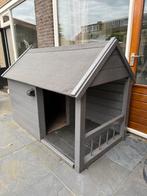 Complete Hondenhok, zo goed als nieuw. Handgemaakt, Dieren en Toebehoren, Hondenhokken, Ophalen, Gebruikt, 110 cm of meer, 100 cm of meer