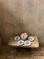 poppenhuis gebakset met rose koeken, Ophalen of Verzenden, Nieuw, Poppenhuis