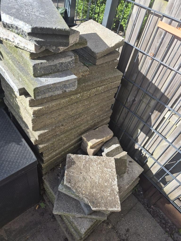 Gratis tegels 40x60 cm op te halen in Haarlem, Doe-het-zelf en Verbouw, Tegels, Ophalen, 40 tot 60 cm, Gebruikt, 40 tot 60 cm