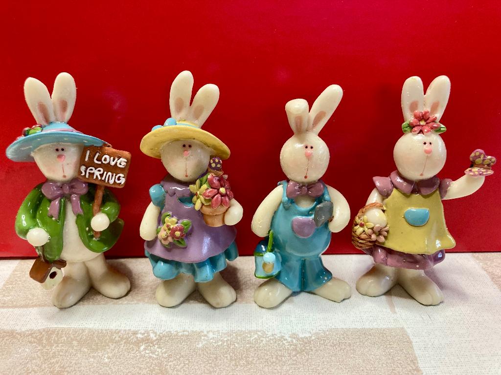 4 paashazen, Ophalen of Verzenden, Nieuw