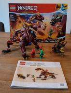 71793 - LEGO Ninjago Heatwave Transforming Lava Dragon, Ophalen of Verzenden, Zo goed als nieuw, Complete set, Lego