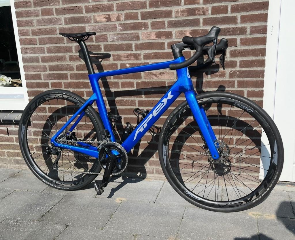 Racefiets Apex Sonic DI2 57cm, 28 inch, Carbon, Heren, Zo goed als nieuw