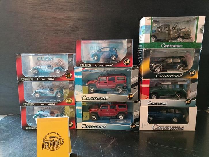 1:43 cararama verschillende type en merken, Hobby en Vrije tijd, Modelauto's | 1:43, Nieuw, Auto, Overige merken, Ophalen of Verzenden