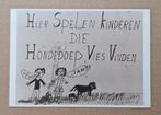 Kinderbord tegen hondenpoep. Art Unlimited kaart., Ophalen of Verzenden, 1980 tot heden, Ongelopen, Overige thema's