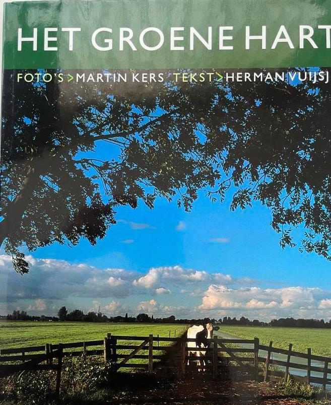 Fotoboek: Het groene hart - Martin Kers & Herman Vuijsje, Boeken, Natuur, Zo goed als nieuw, Natuur algemeen, Ophalen of Verzenden
