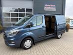 Ford Transit Custom 280 2.0 TDCI L1H1 L&R Schuifdeur, Voorwielaandrijving, 4 cilinders, Blauw, Origineel Nederlands