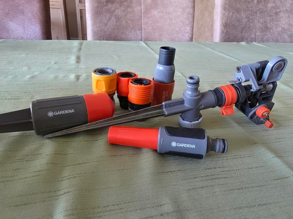 Diverse hulpmiddelen voor watergeven in de tuin, Ophalen, Gebruikt, Tuinslang