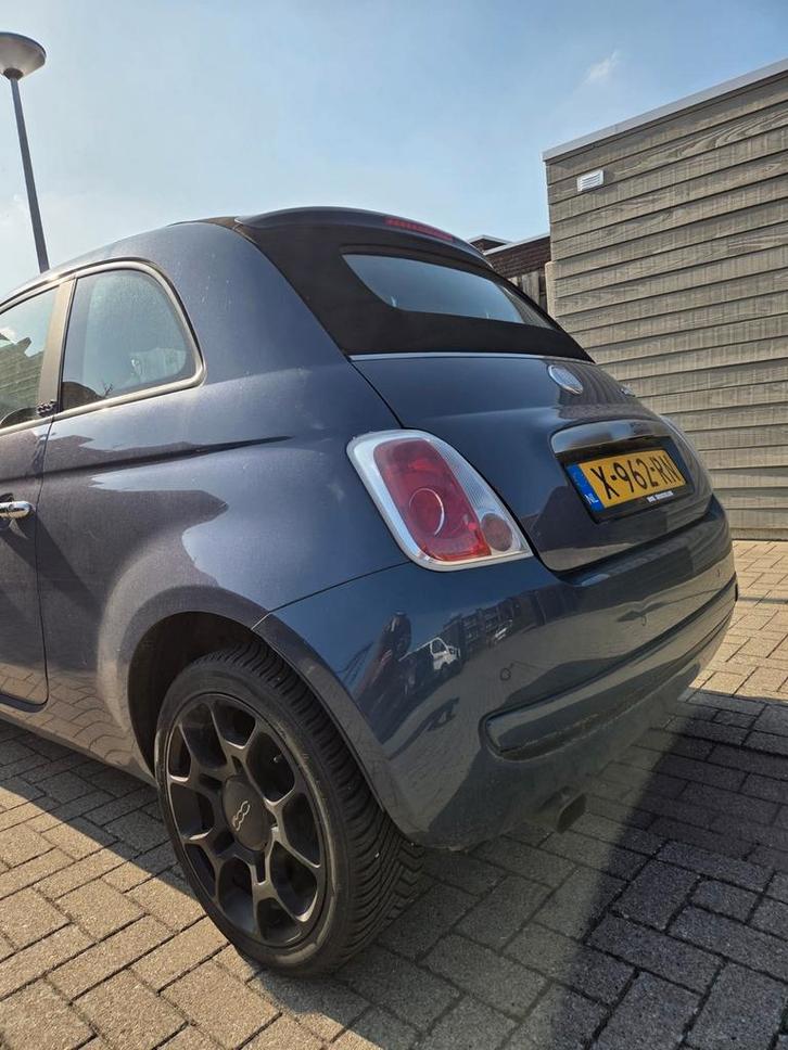 Fiat 500 0.9 Twinair 2011 Blauw, Auto's, Fiat, Particulier, Benzine, Hatchback, Handgeschakeld, Geïmporteerd, Blauw, Voorwielaandrijving