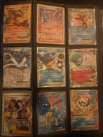 Map met verschillende oude pokemon kaarten, Ophalen of Verzenden, Gebruikt, Meerdere kaarten