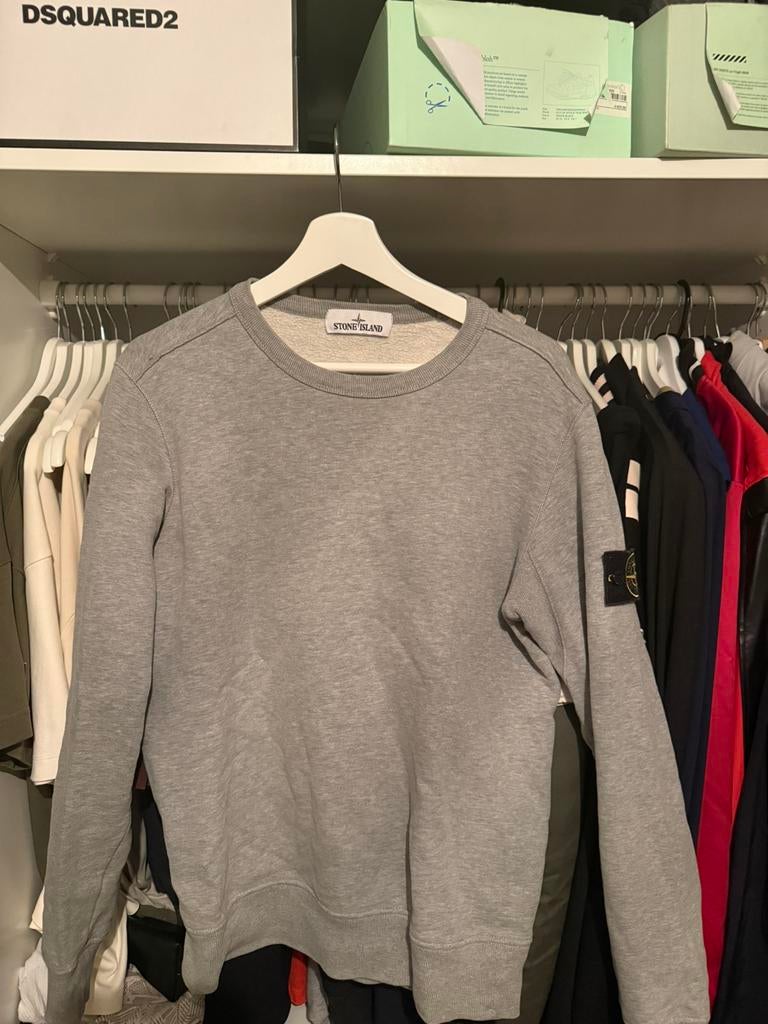 STONE ISLAND TRUI, Ophalen of Verzenden, Gedragen, Maat 46 (S) of kleiner, Grijs
