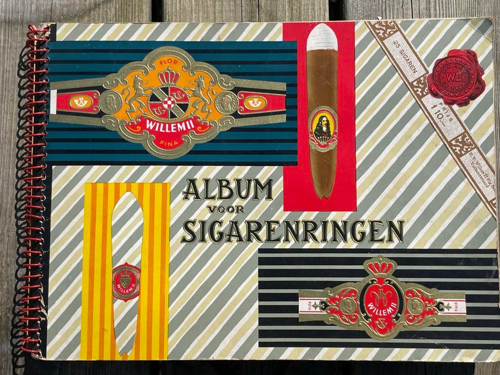 Vintage Willem II Sigarenbandjes Album - Valkenswaard (NL), Ophalen of Verzenden, Gebruikt, Overige typen