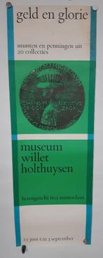 Originele poster Willet Holthuysen Geld Glorie Wim Crouwel ?, Verzenden, A1 t/m A3, Reclame, Rechthoekig Staand
