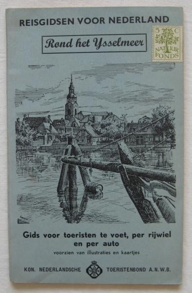 ANWB Reisgids voor Nederland -IJsselmeer (rond of voor 1950), Ophalen of Verzenden, A.N.W.B.