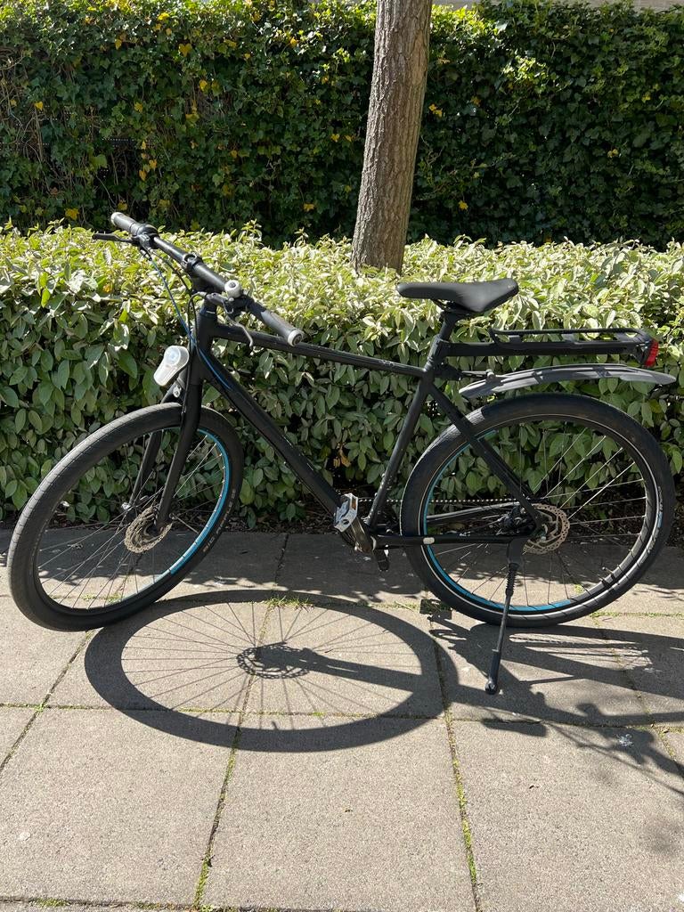 Cube Hyde Pro Urban Life Fiets - Perfect voor de stad, Fietsen en Brommers, Gebruikt, Versnellingen, Schijfrem, 53 tot 57 cm