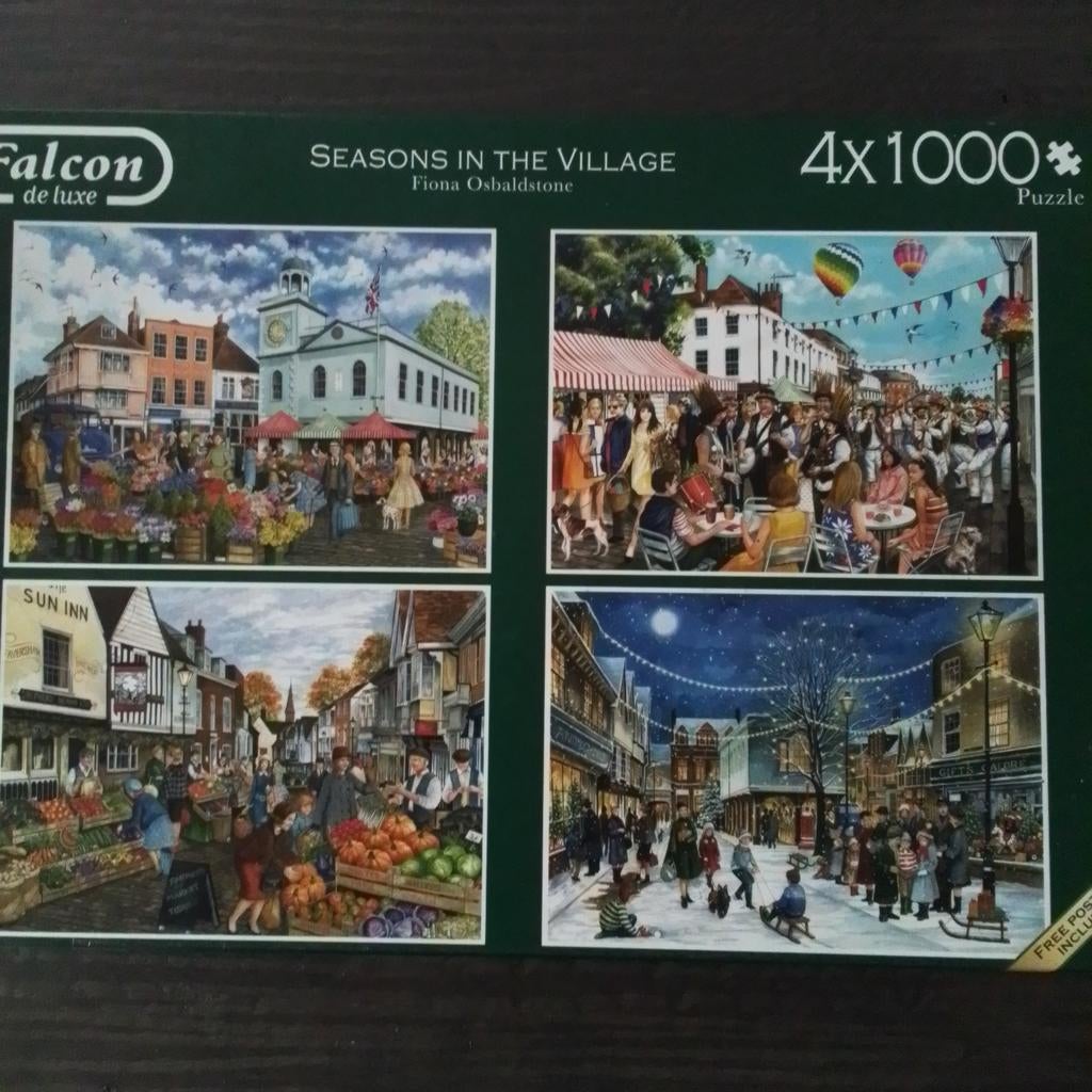Seasons in the Village, Ophalen, 500 t/m 1500 stukjes, Zo goed als nieuw