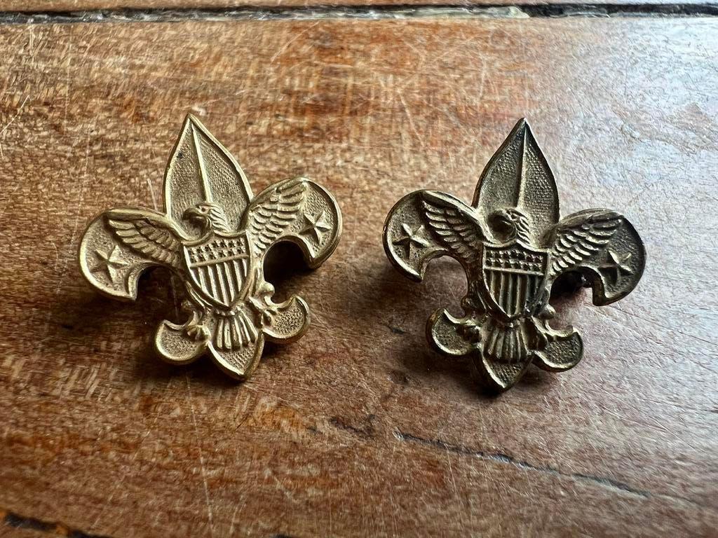 WO1 / WO2 periode setje Boy Scouts insignia 1911 padvinderij, Verzamelen, Ophalen of Verzenden, Duitsland, Embleem of Badge