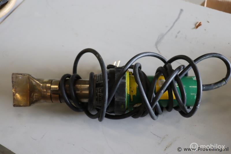 Online Veiling: LEISTER TRIAC Heteluchtpistool/verfafbrander, Gebruikt