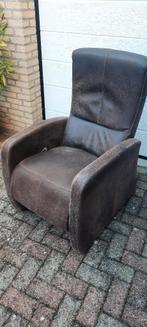 relax stoel, Huis en Inrichting, Ophalen, Gebruikt, 50 tot 75 cm, Leer