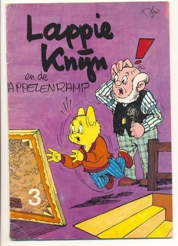 7 Reclamestrips van Lappie Knijn - Lex Overeijnder - Wibra, Ophalen of Verzenden, Overige typen