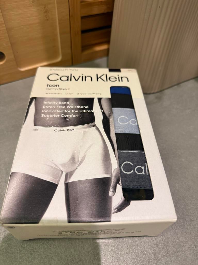Calvin Klein boxers 3-pack maat S - Gloednieuw, Ophalen of Verzenden, Boxer