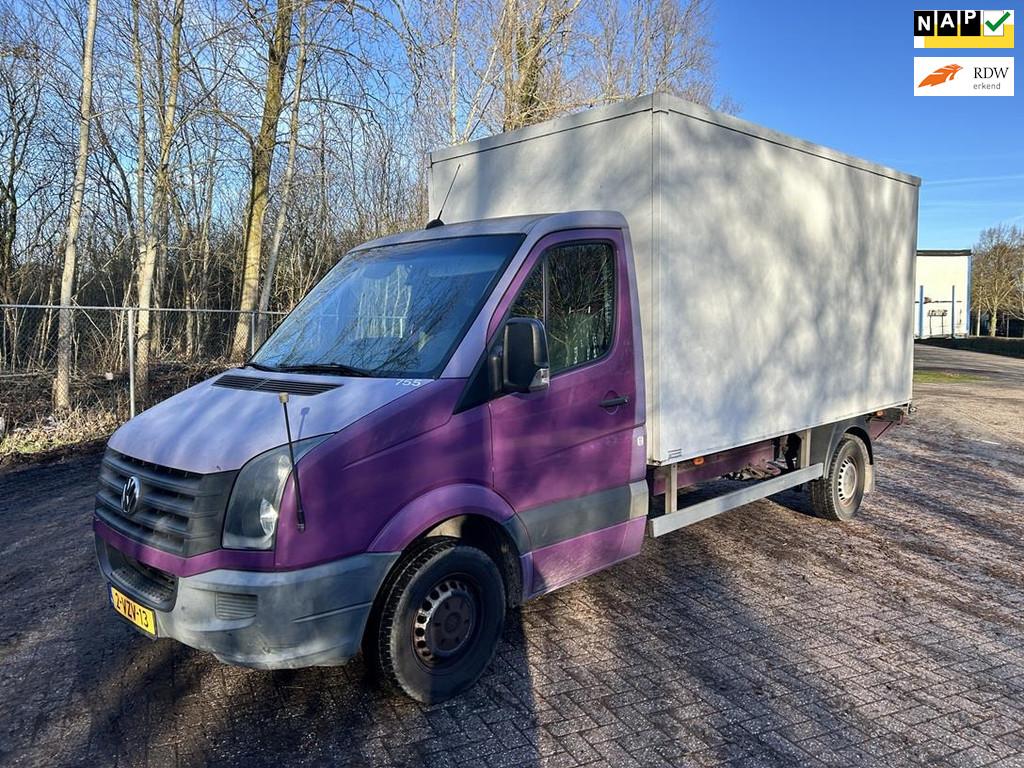 Volkswagen Crafter 35 2.0 TDI L3H2 2012! Laadbak! Boedelbak!, Euro 5, Gebruikt, 4 cilinders, Volkswagen