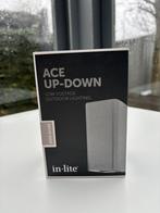 Inlite Ace Up Down 12V Rose Silver nieuw in doos €109, Minder dan 50 watt, Wandlamp, Ophalen of Verzenden, Netvoeding