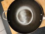 Cast Iron pan by Skotsberg, Huis en Inrichting, Keuken | Potten en Pannen, Ophalen of Verzenden, Zo goed als nieuw, Rvs, Wok