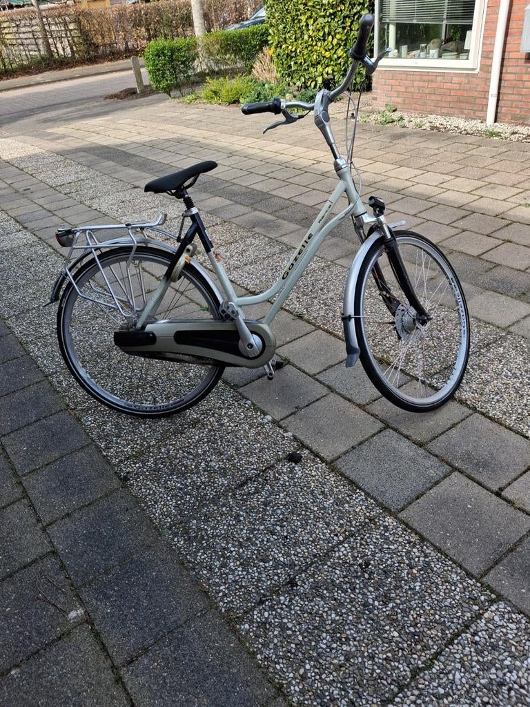 Gazelle damesfiets., Terugtraprem, Versnellingen, Ophalen of Verzenden, Gazelle