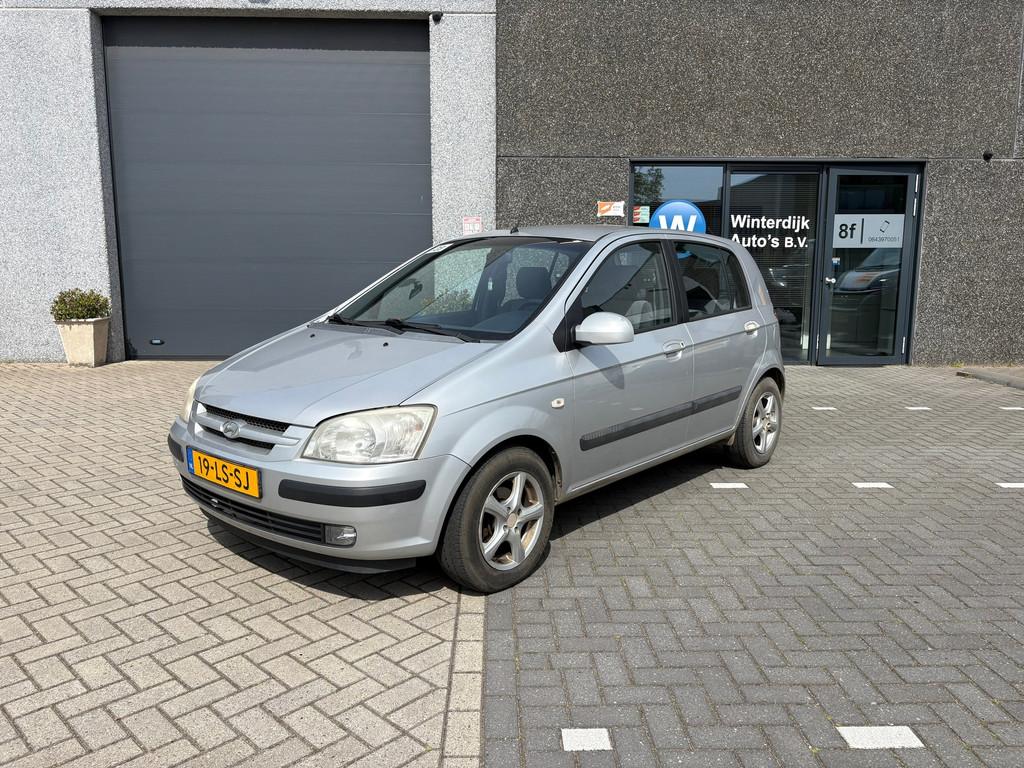 Hyundai Getz 1.3i GLS Automaat / 5Deuren / Airco ijskoud, Auto's, Hyundai, 450 kg, 4 cilinders, 82 pk, Origineel Nederlands