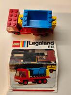 Vintage Lego Legoland 612 Kiepwagen met instructies, Ophalen of Verzenden, Gebruikt, Complete set, Lego
