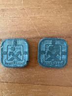 Nederlandse 5 cent zinken munten WOII (1941, 1942, 1943), Ophalen of Verzenden, Koningin Wilhelmina, 5 cent, Losse munt