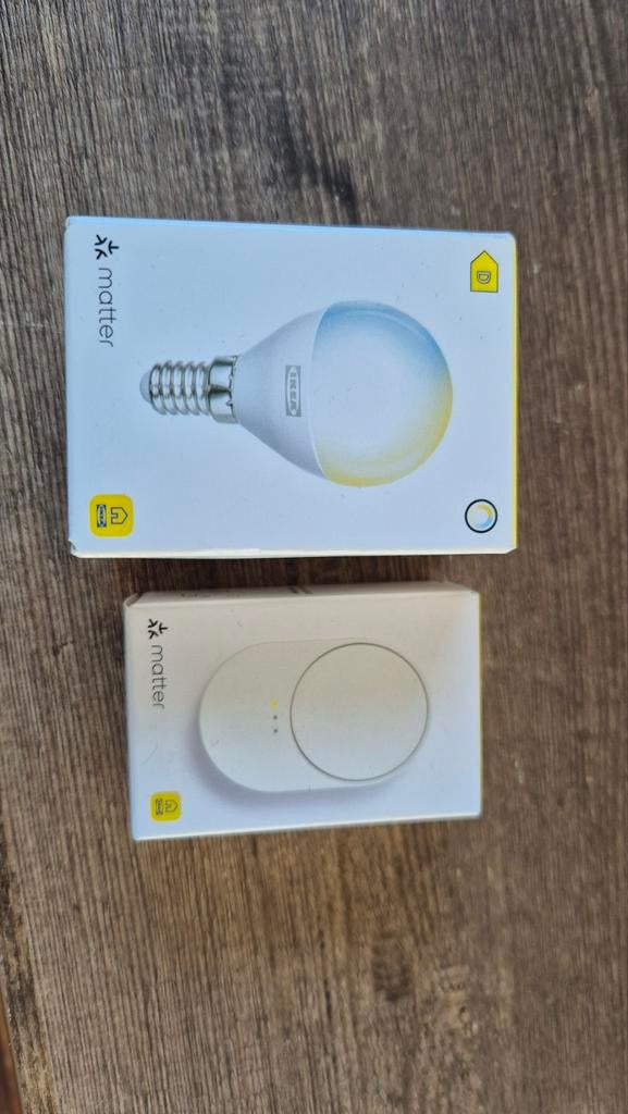 IKEA Matter Smart Lamp en Dimmer Set, Ophalen, Nieuw, Modern, Smart Home