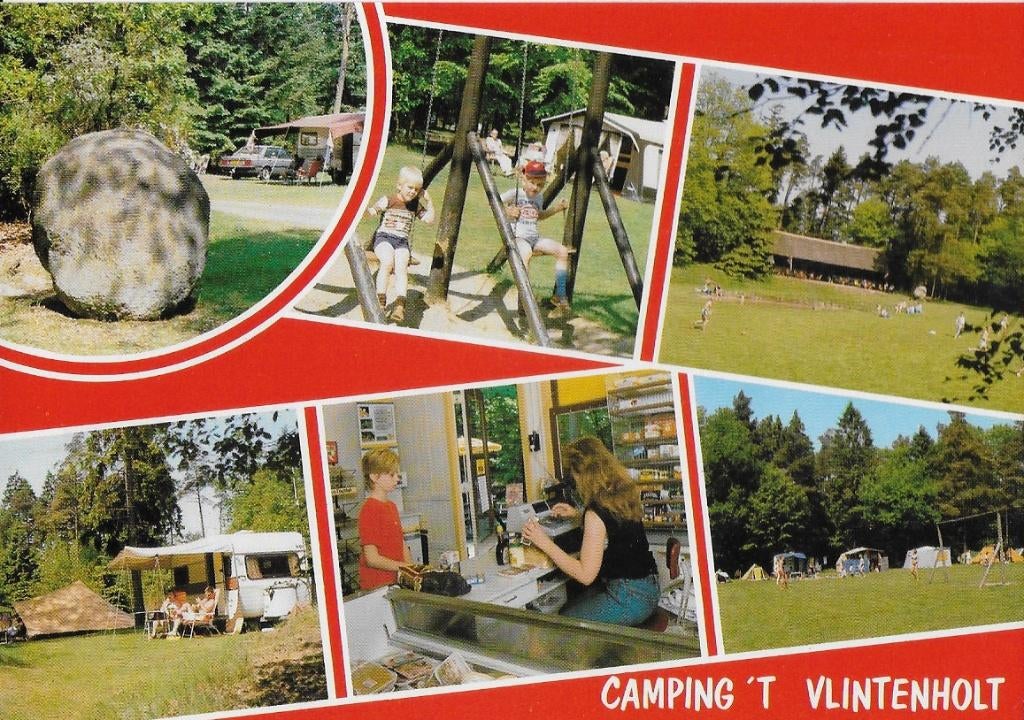 Odoorn Camping 't Vlintenholt Gelopen Ansichtkaart ( A627 ), Ophalen of Verzenden, Voor 1920, Gelopen