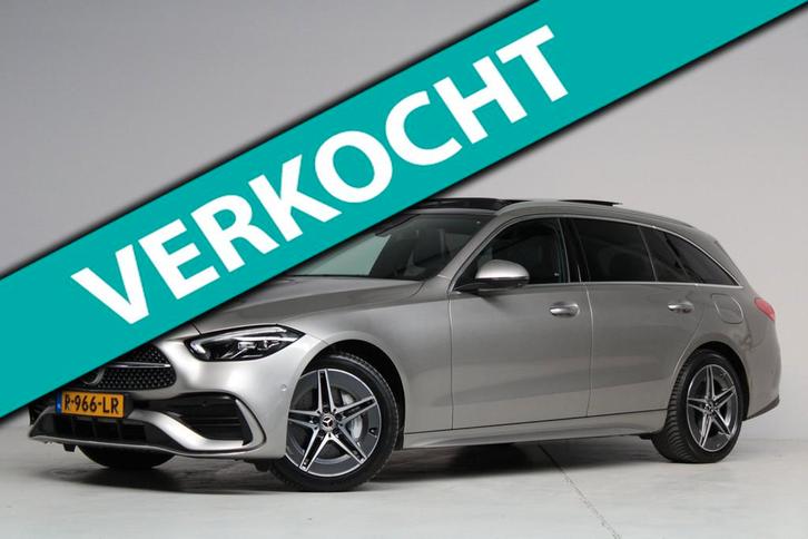 Mercedes-Benz C-klasse Estate 300 e AMG Line | panoramadak |, Auto's, Mercedes-Benz, Bedrijf, Te koop, C-Klasse, ABS, Achteruitrijcamera