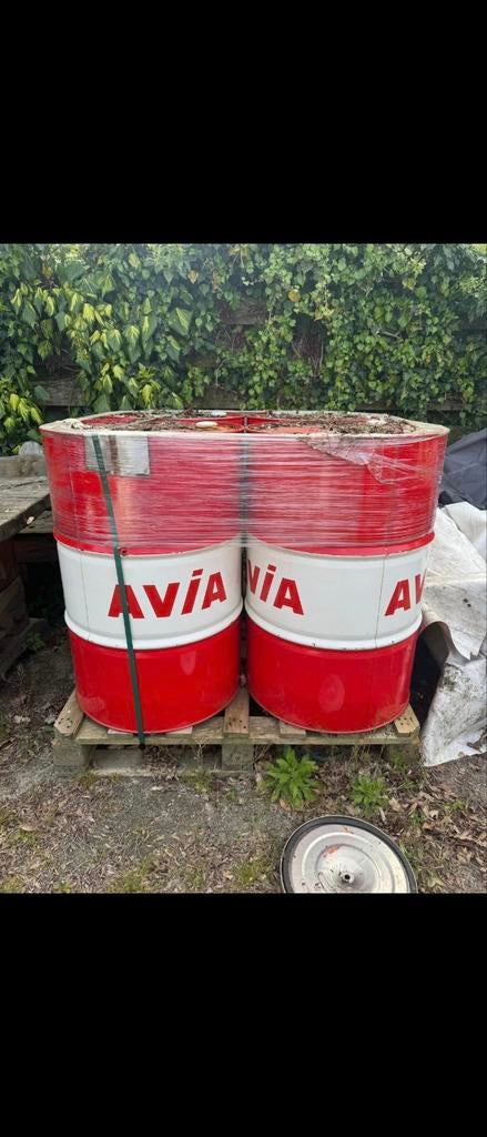 4x 205 liter vaten Avia Dynetic-BM Superior 0W-20 motorolie, Ophalen of Verzenden