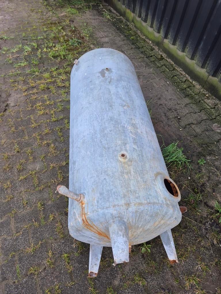 Gegalvaniseerde tank buffervat, Ophalen