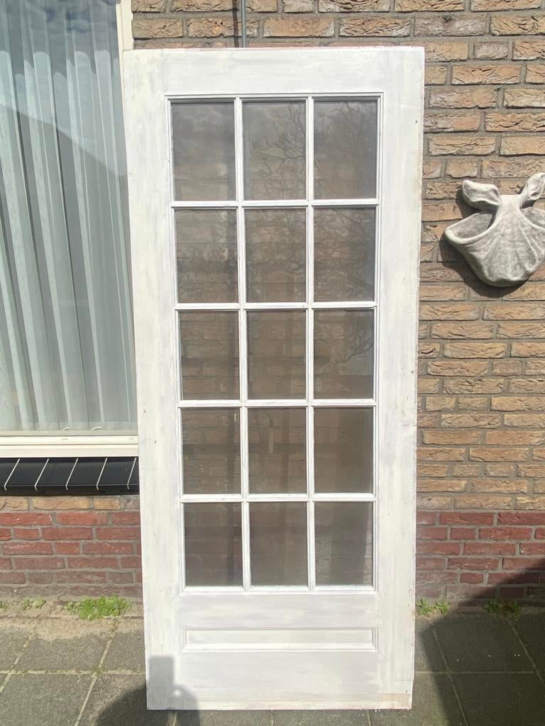 4 (schuif) deuren uit een oud schoolgebouw (1930), Ophalen, Zo goed als nieuw, Binnendeur, 200 tot 215 cm