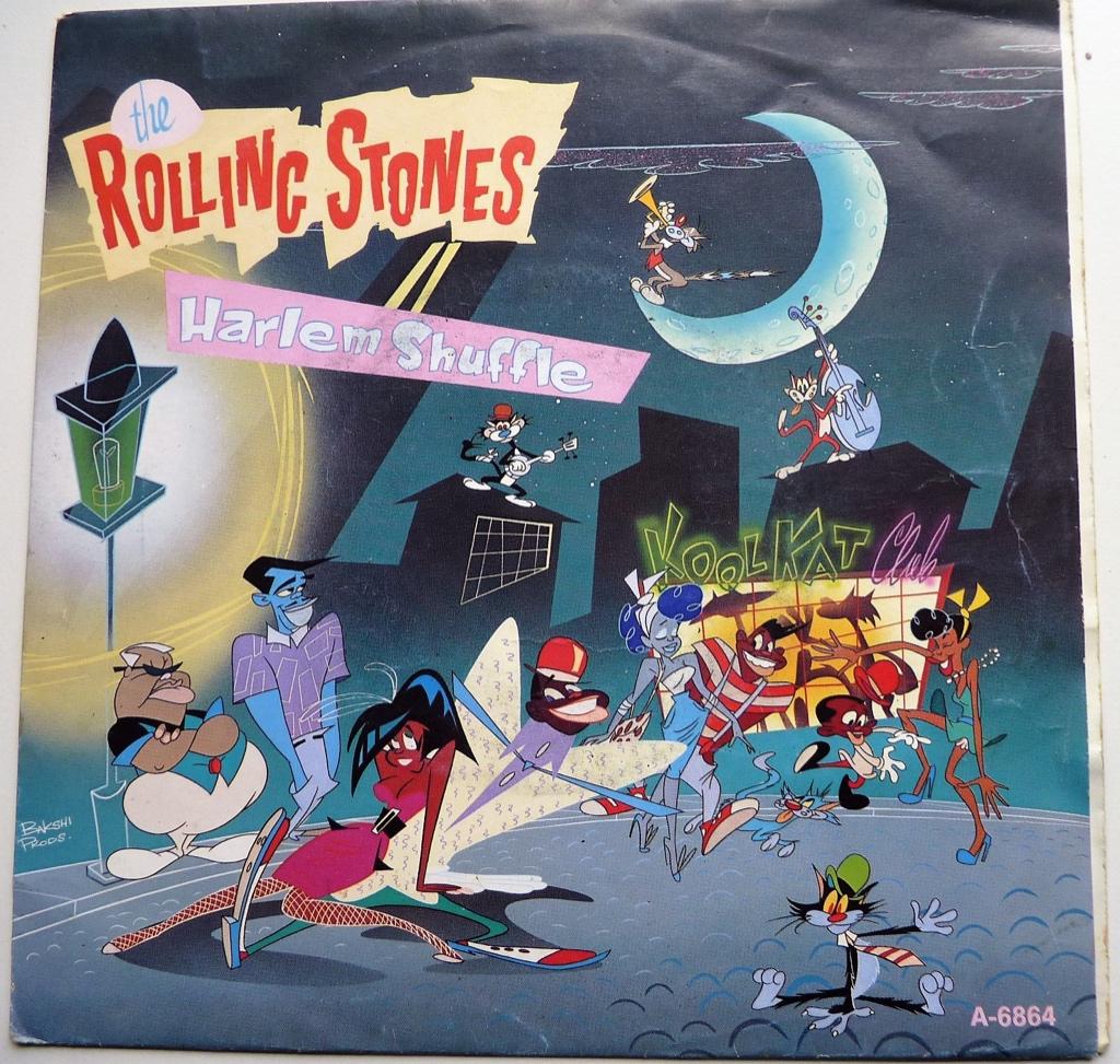 H28 Rolling stones Harlem shuffle HOL86 €7,50, Cd's en Dvd's, Vinyl Singles, 7 inch, Ophalen of Verzenden, Rock en Metal, Single