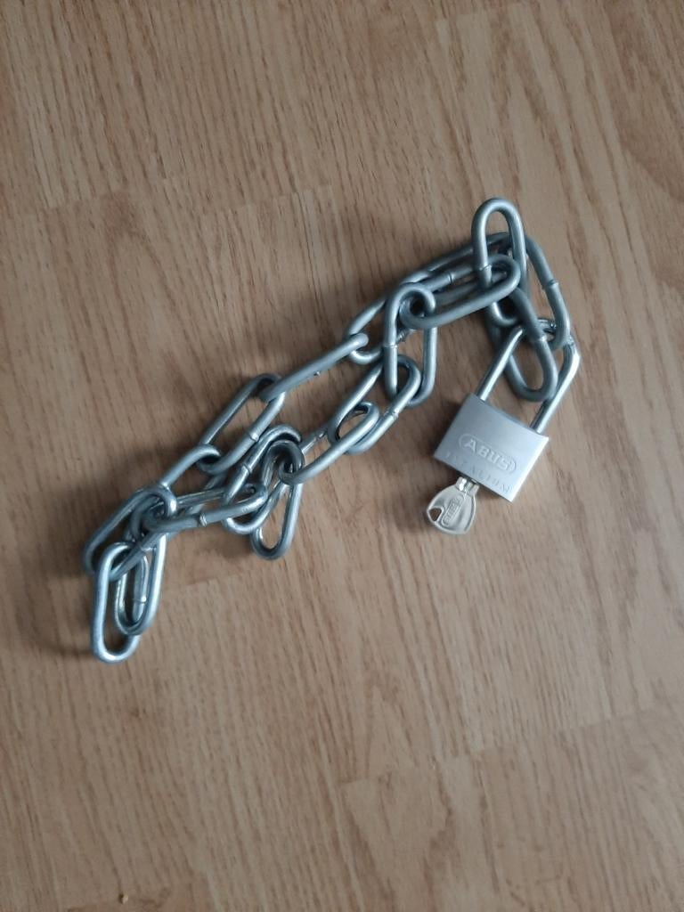 ABUS Kettingslot met sleutel, Ophalen of Verzenden