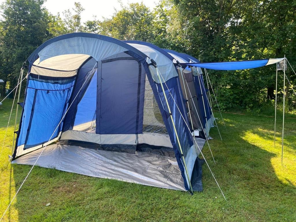 Pro Action Nevada frame 5-persoonstent
Met losse slaapcabine, Caravans en Kamperen, Ophalen, Zo goed als nieuw, Tot en met 5