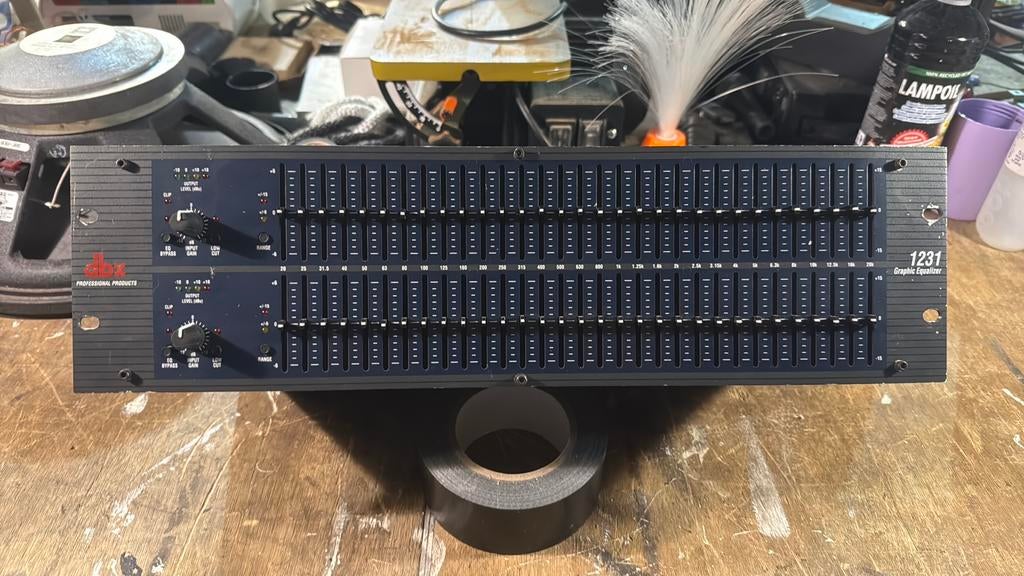 Equalizer dbx 1231, Muziek en Instrumenten, Ophalen, Gebruikt, Equalizer