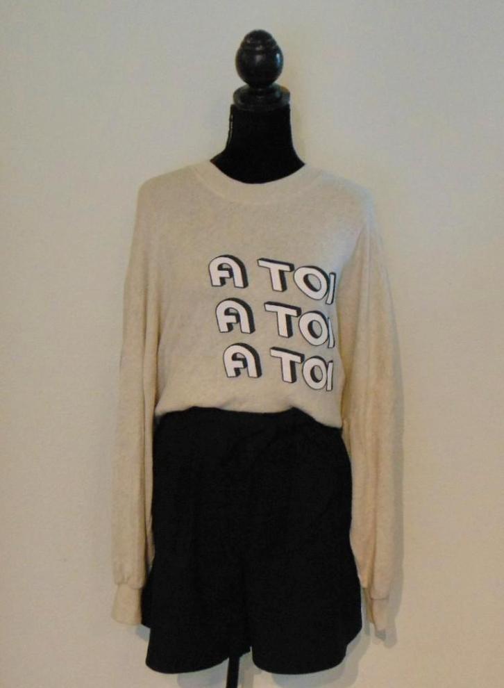 Mooie lichte sweater van 10Days maat S, Kleding | Dames, Truien en Vesten, Zo goed als nieuw, Maat 36 (S), Overige kleuren, Verzenden